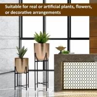 Decorative Planter with Stand for Indoor Outdoor